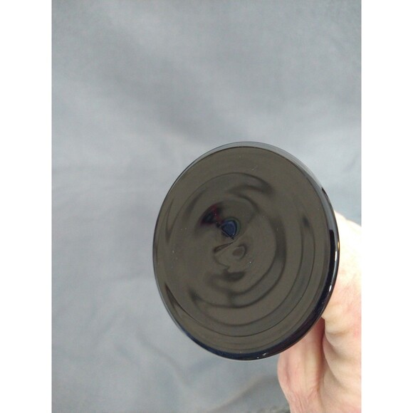 Set of 4 Swirl Unmarked Luminarc/Arcoroc? Black Stem Champagne Flutes Glasses - Picture 12 of 14